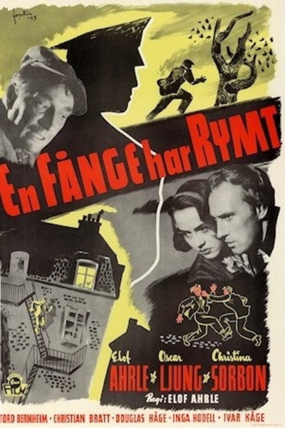 Póster de En fånge har rymt