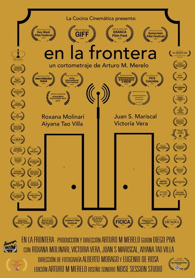 Póster de En la frontera