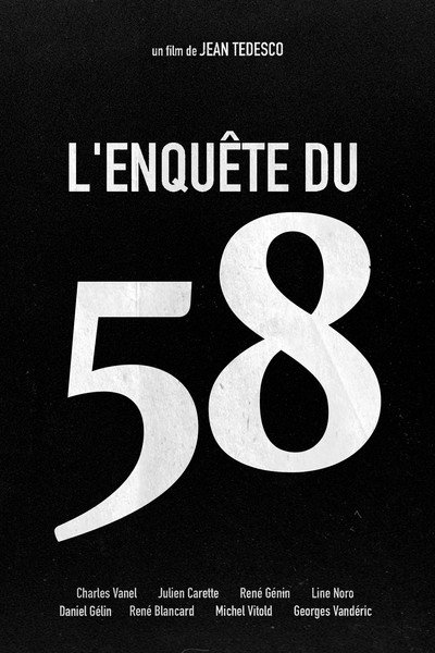 Póster de Enquête du 58