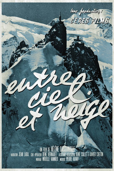 Póster de Entre ciel et neige