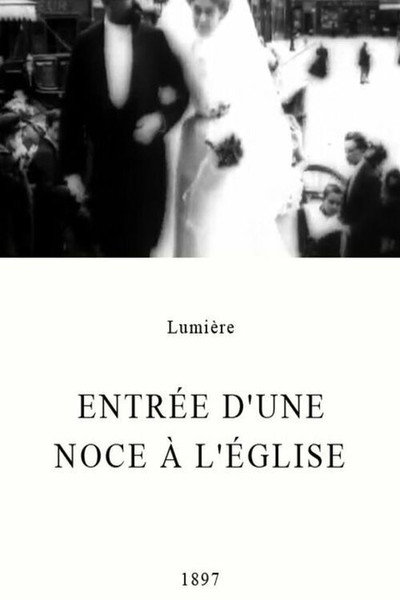 Póster de Entrée d'une noce à l'église