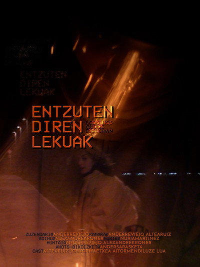 Póster de Entzuten Diren Lekuak