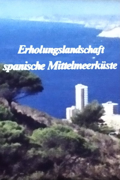 Póster de Erholungslandschaft spanische Mittelmeerküste