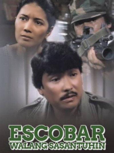 Póster de Escobar: Walang sasantuhin