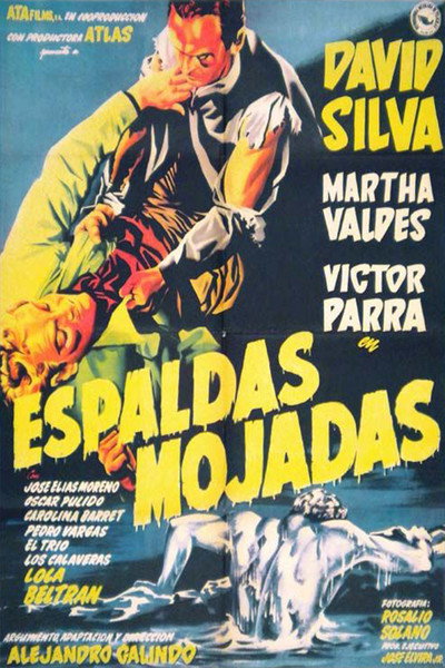 Póster de Espaldas mojadas
