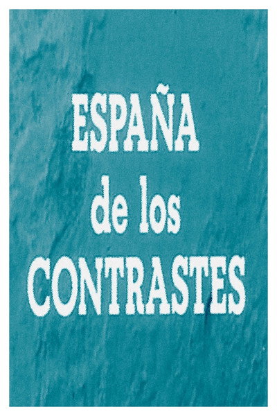 Póster de España de los contrastes