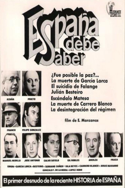 Póster de España debe saber