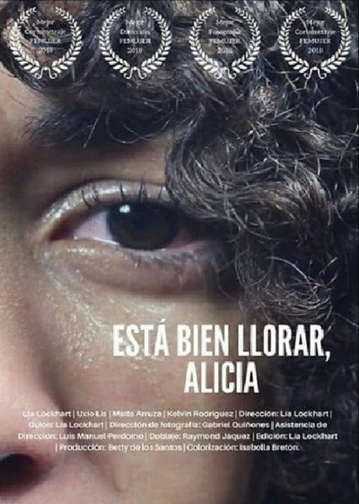 Póster de Está bien llorar, Alicia