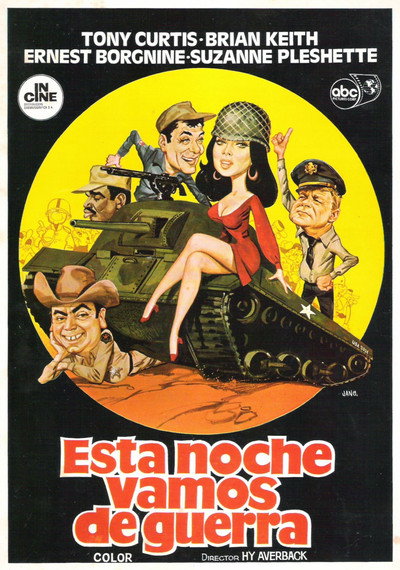 Póster de Esta noche vamos de guerra