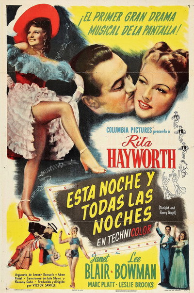 Póster de Esta noche y todas las noches