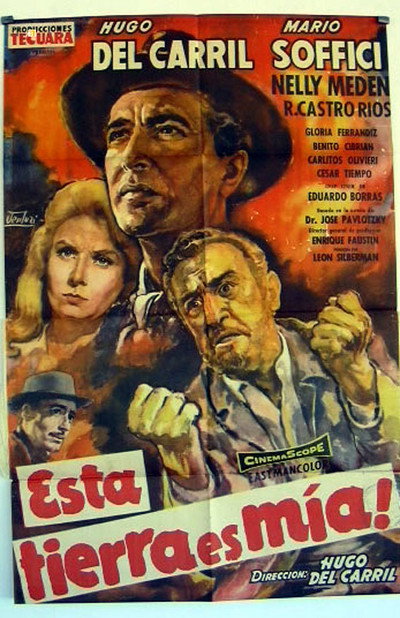 Póster de Esta tierra es mía