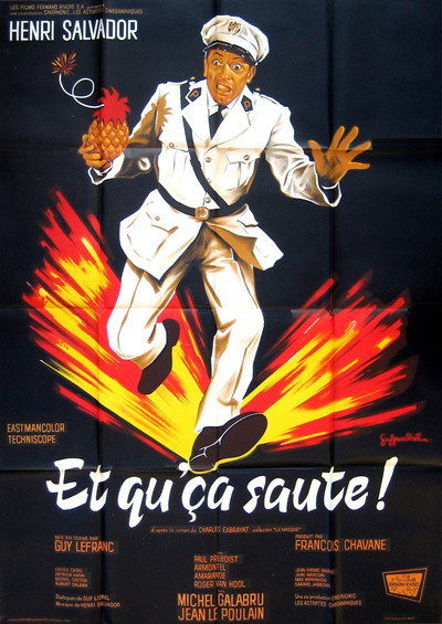 Póster de Et qu'ça saute !