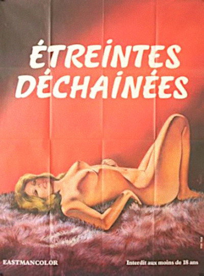 Póster de Etreintes déchaînées