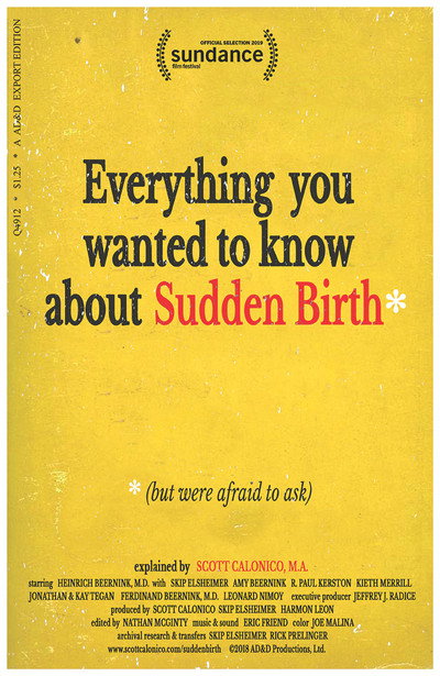 Póster de Everything You Wanted to Know About Sudden Birth* (*but were afraid to ask)