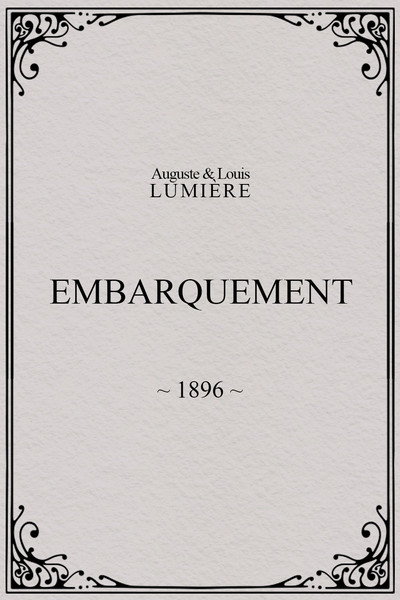 Póster de Evian: Embarquement