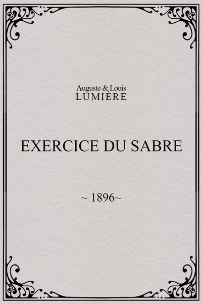 Póster de Exercice du sabre (à la Part-Dieu, Lyon)