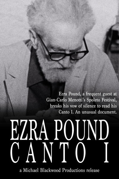 Póster de Ezra Pound: Canto I