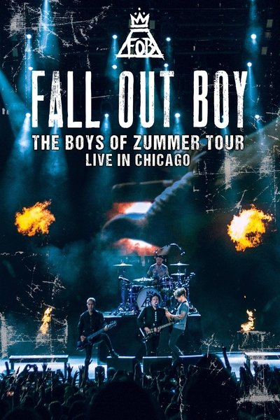 Póster de Fall Out Boy: The Boys of Zummer Tour Live in Chicago