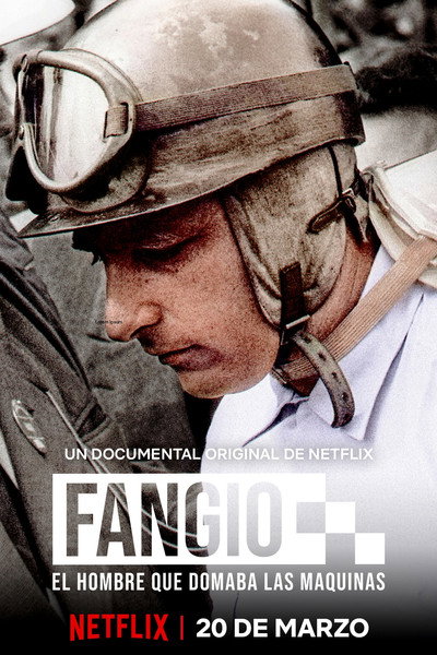 Póster de Fangio: El hombre que domaba las máquinas