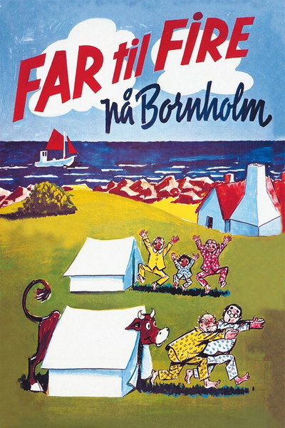 Póster de Far til fire på Bornholm
