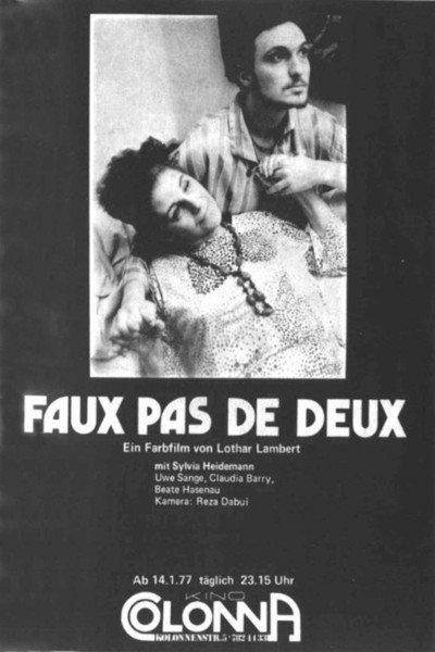 Póster de Faux pas de deux