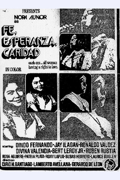 Póster de Fe, Esperanza, Caridad