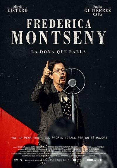 Póster de Federica Montseny, la mujer que habla