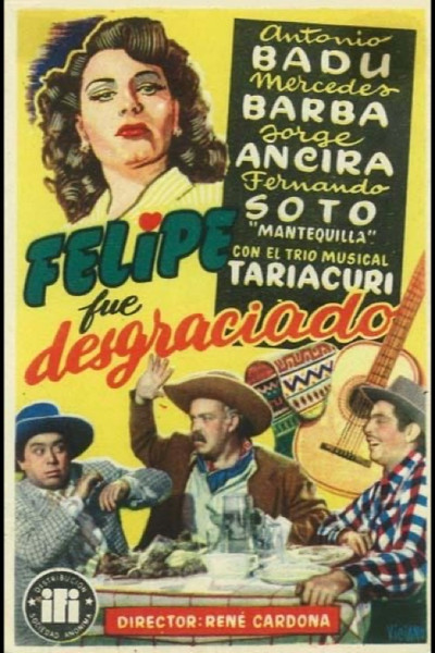 Póster de Felipe fue desgraciado
