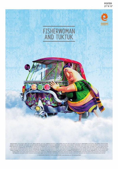 Póster de Fisherwoman and Tuk Tuk