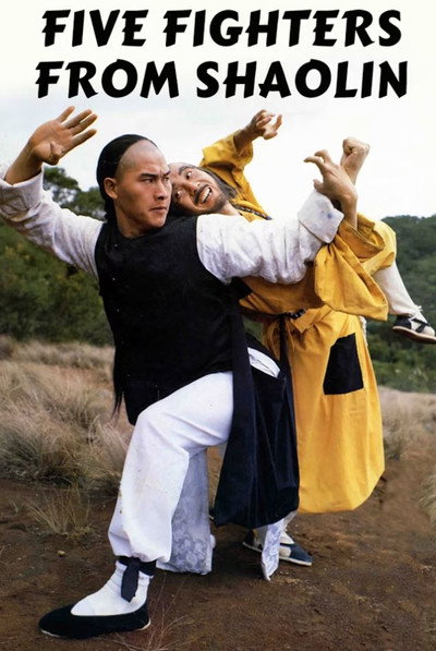 Póster de Five Fighters from Shaolin