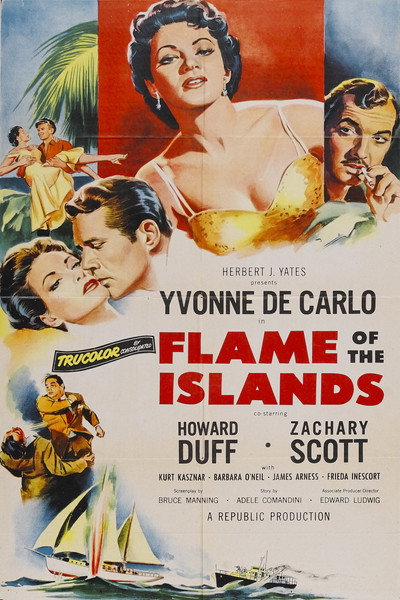 Póster de Flame of the Islands