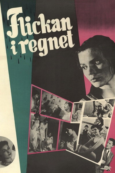 Póster de Flickan i regnet