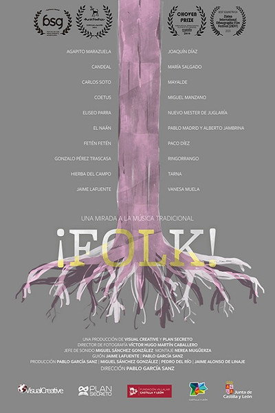 Póster de ¡Folk! Una mirada a la música tradicional de Castilla y León