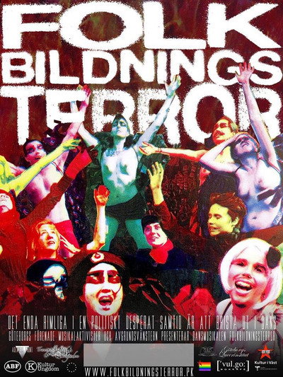 Póster de Folkbildningsterror