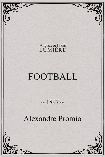 Póster de Football