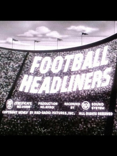 Póster de Football Headliners