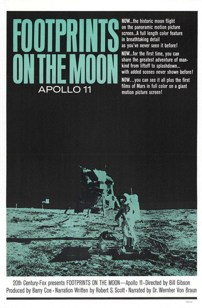 Póster de Footprints on the Moon: Apollo 11