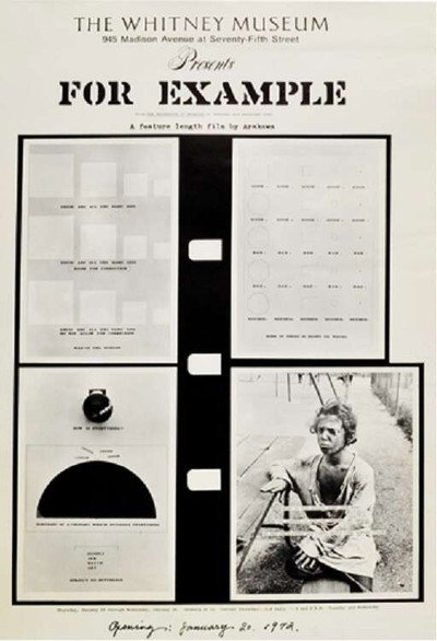 Póster de For Example: A Critique of Never