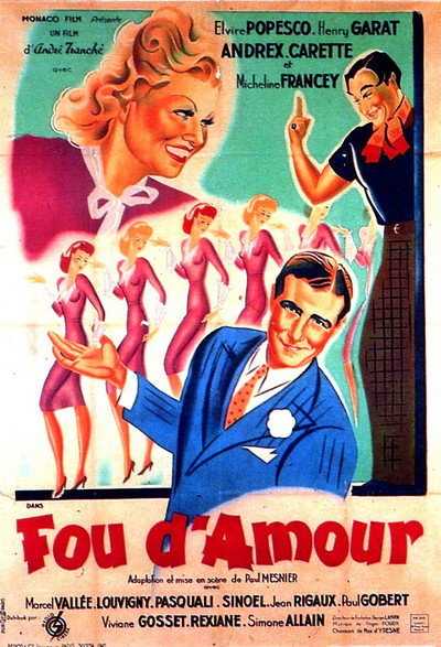 Póster de Fou d'amour