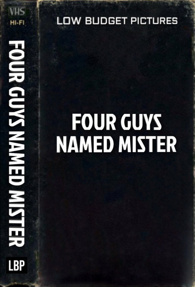 Póster de Four Guys Named Mister