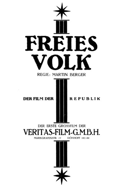 Póster de Freies Volk