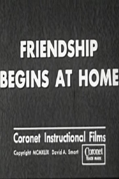 Póster de Friendship Begins at Home