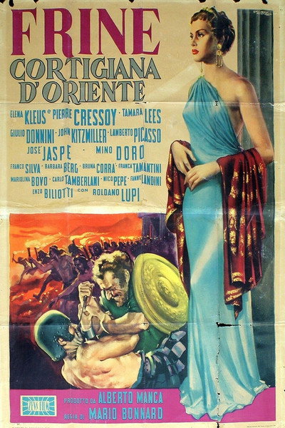 Póster de Frine, cortigiana d'Oriente