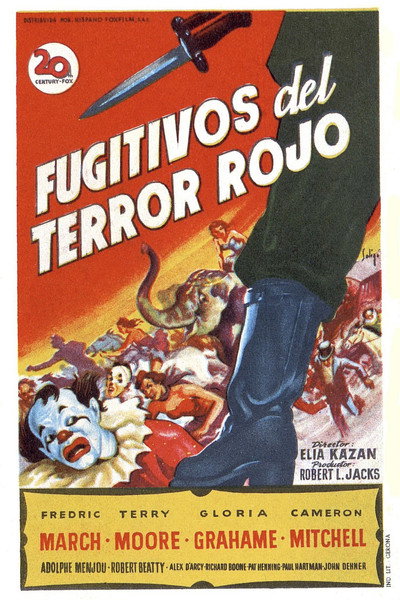 Póster de Fugitivos del terror rojo