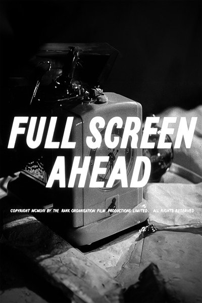 Póster de Full Screen Ahead