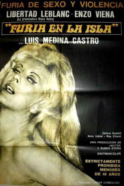 Póster de Furia en la isla