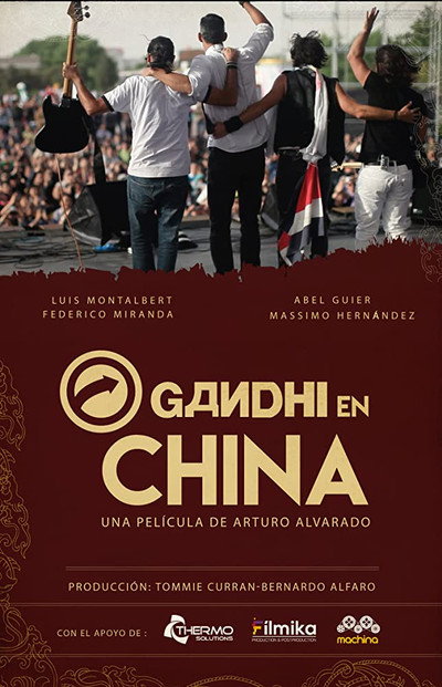 Póster de Gandhi in China