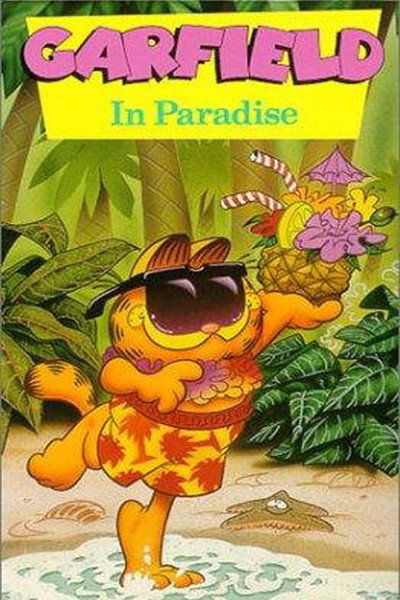 Póster de Garfield In Paradise