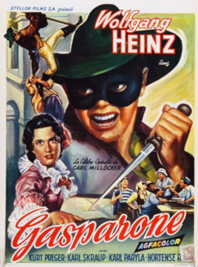 Póster de Gasparone