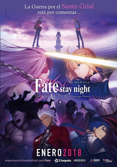 Póster de Gekijouban Fate/Stay Night: Heaven's Feel - I. Presage Flower